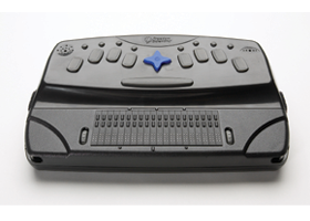 PAC Mate Omni portable Braille notetaker. PAC Mate Omni portable Braille notetaker.