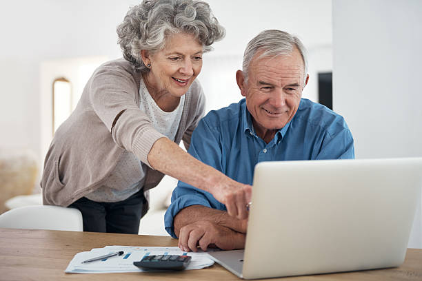 two people using JAWS on their laptop