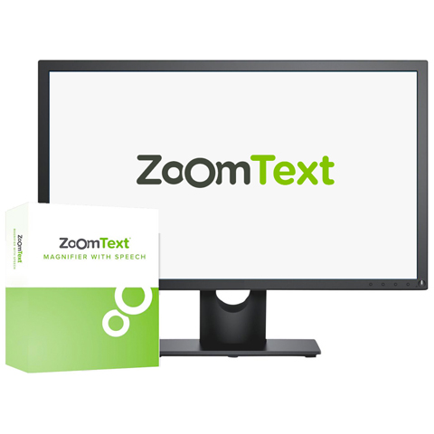 ZoomText Magnifier, to download press enter