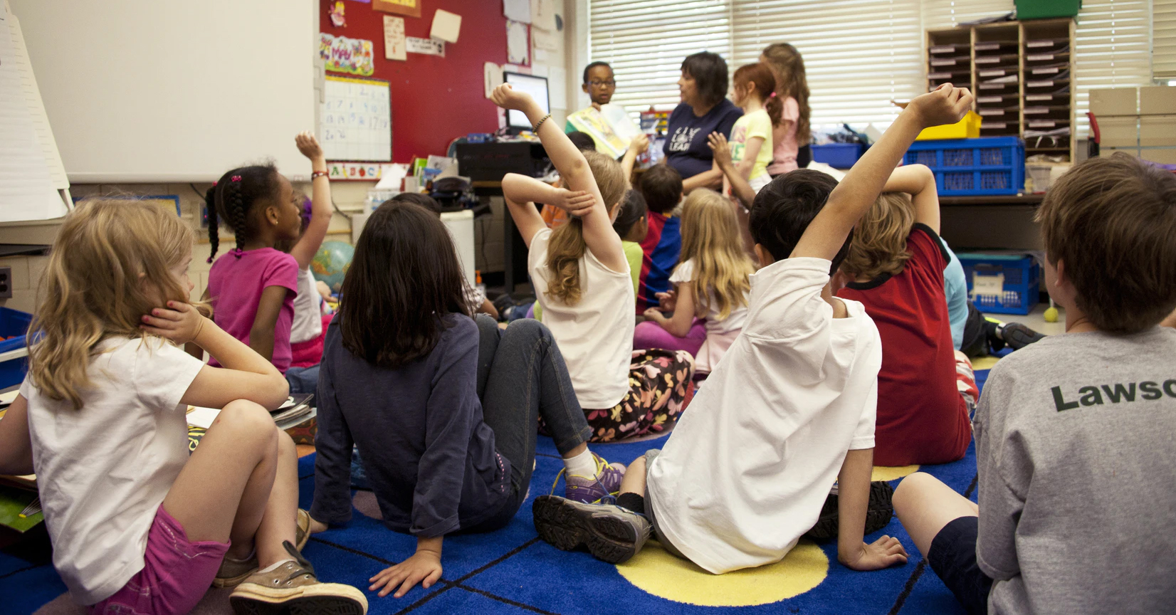 students in classroom